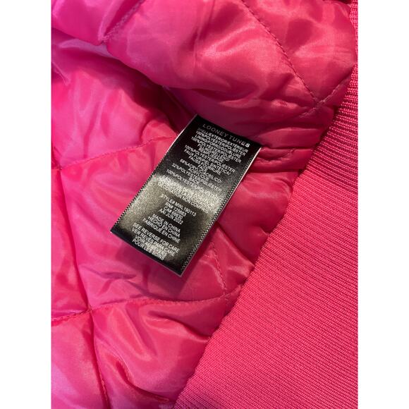 Looney Tunes Puffer Jacket Size Small - Picture 7 of 7